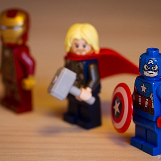 Le monde des super-heros Lego