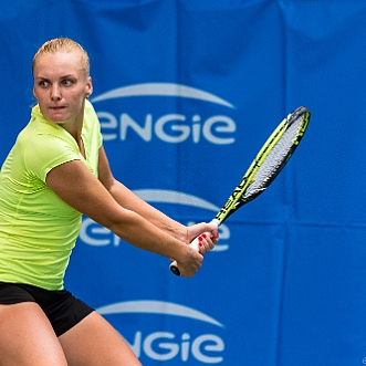 5e Engie Open Seine et Marne 2017 Tournoi International de tennis Féminin du Circuit Pro ITF 60 000 $ à Croissy-Beaubourg en Seine et Marne. Ce reportage...